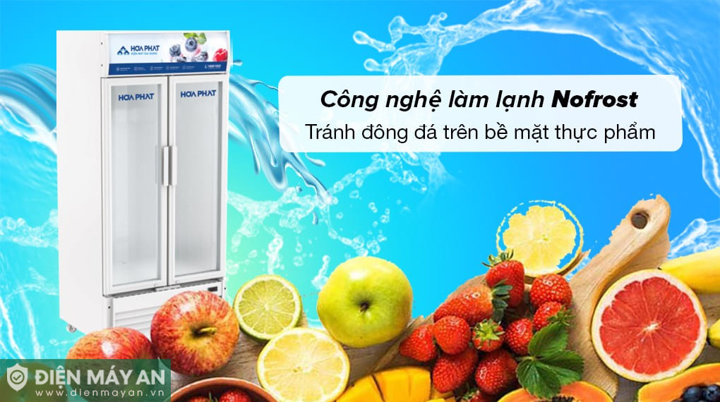 Tủ mát trưng bày Hòa Phát 723 lít HSR D6723